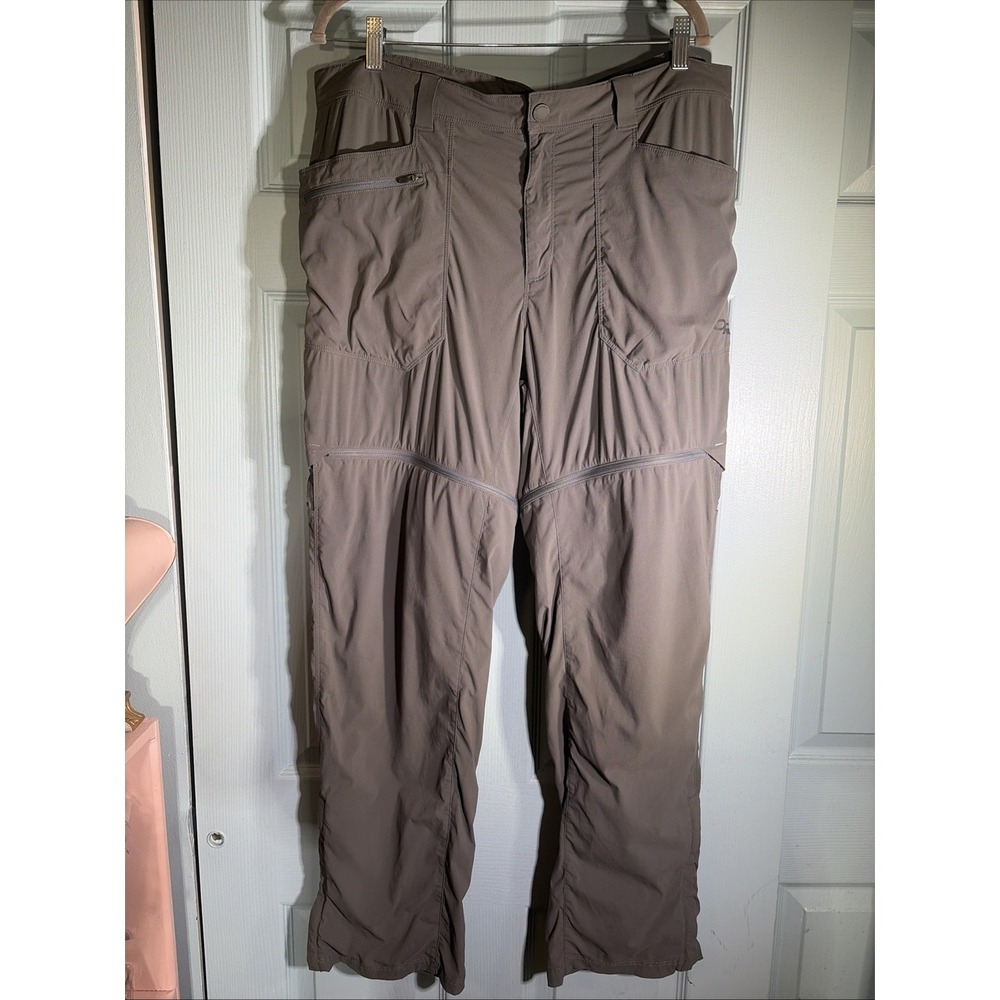 Outdoor Research Pants Mens 36x32 Equinox Convertible Quick Dry Stretch. Hiking.